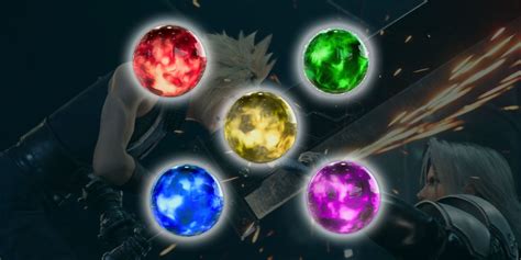 final fantasy 7 materia list|final fantasy 7 remake materia.